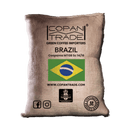 Coffee bag from Copan Trade with Brazilian flag and cooperative branding Coopama MTGB Sc 14/16